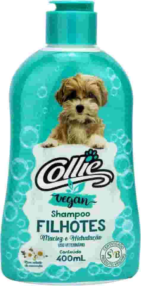 Collie Shampoo Para Cães E Gatos Filhotes Vegan 400Ml