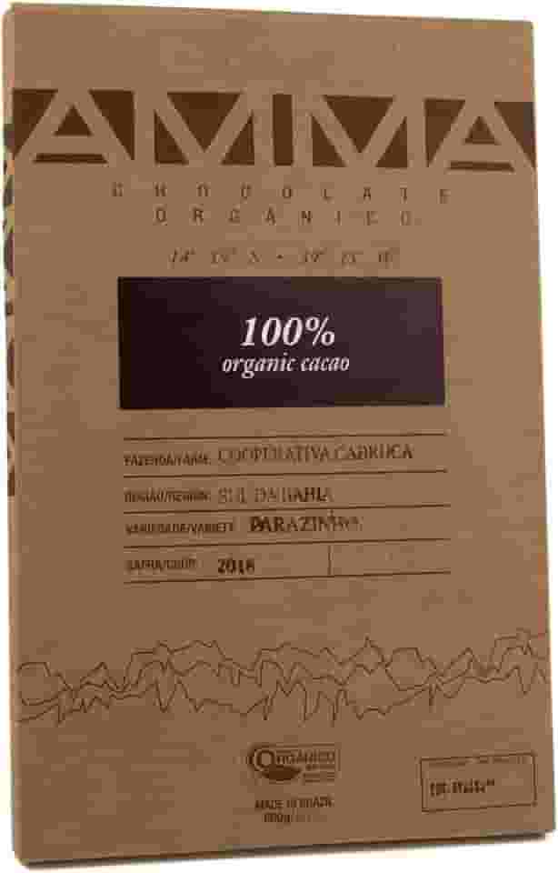 Chocolate 100% Cacau Orgânico 500g