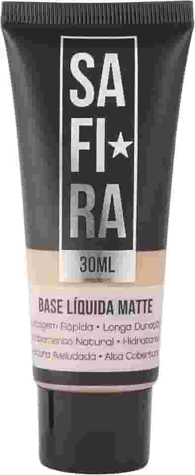 Safira Base Líquida Matte Linha Basic N 05 Media Escura Bs68136