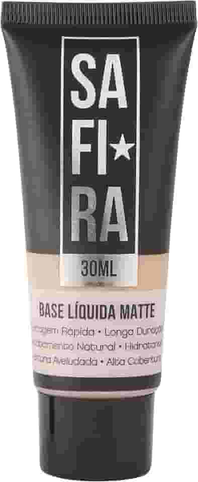 Safira Base Líquida Matte Linha Basic N 05 Media Escura Bs68136