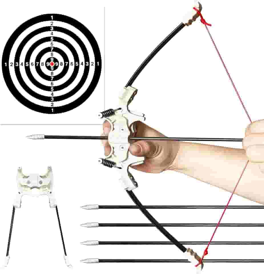 Pequeno arco recurvo dobrável, arco composto de tiro para entretenimento