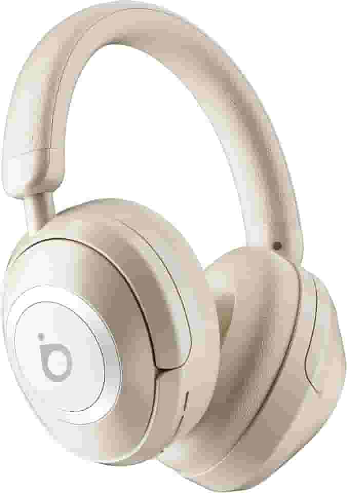 Fone de Ouvido Bluetooth, Basike BT21 Headphone Bluetooth, Redução de Ruído do ANC com Microfone, Certificação Hi-Pure Audio, 30 Horas de Duração da Bateria (Branco)