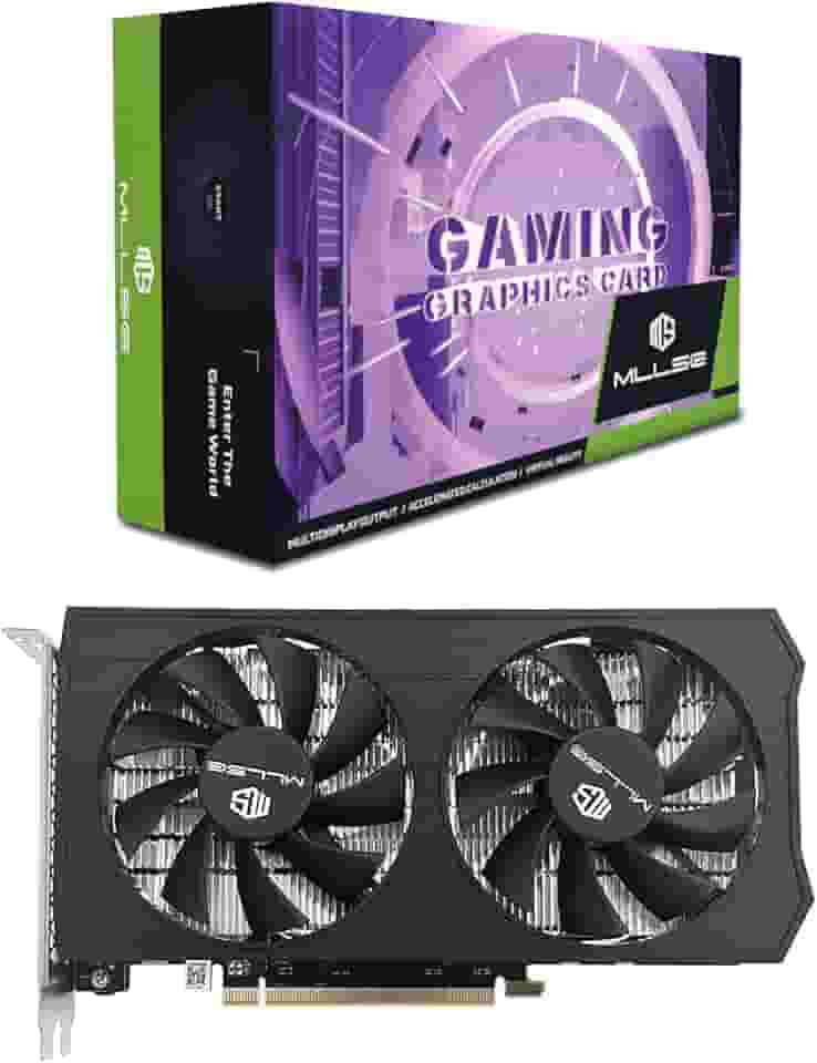 Placa gráfica RX 5500 XT, 8 GB GDDR6 128 bits PCIe 4.0 × 8 placa de vídeo para jogos 1080p 2K GPU para desktop