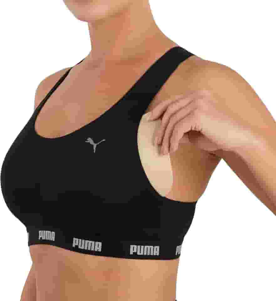 Top Puma Com Bojo Removível Esportivo Academia Feminino Original