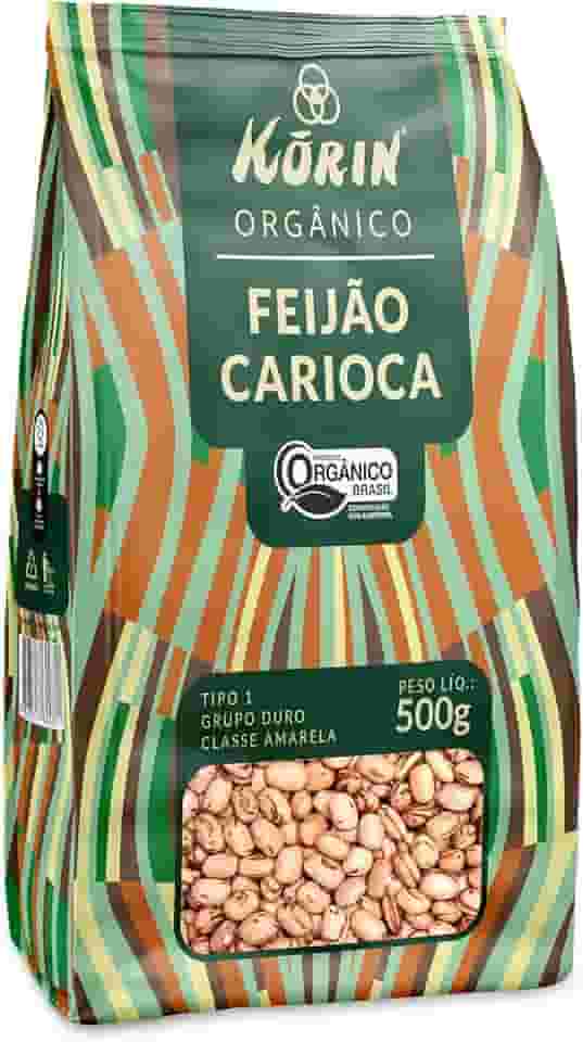 Korin Feijão Carioca Orgânico - Pacote 500G