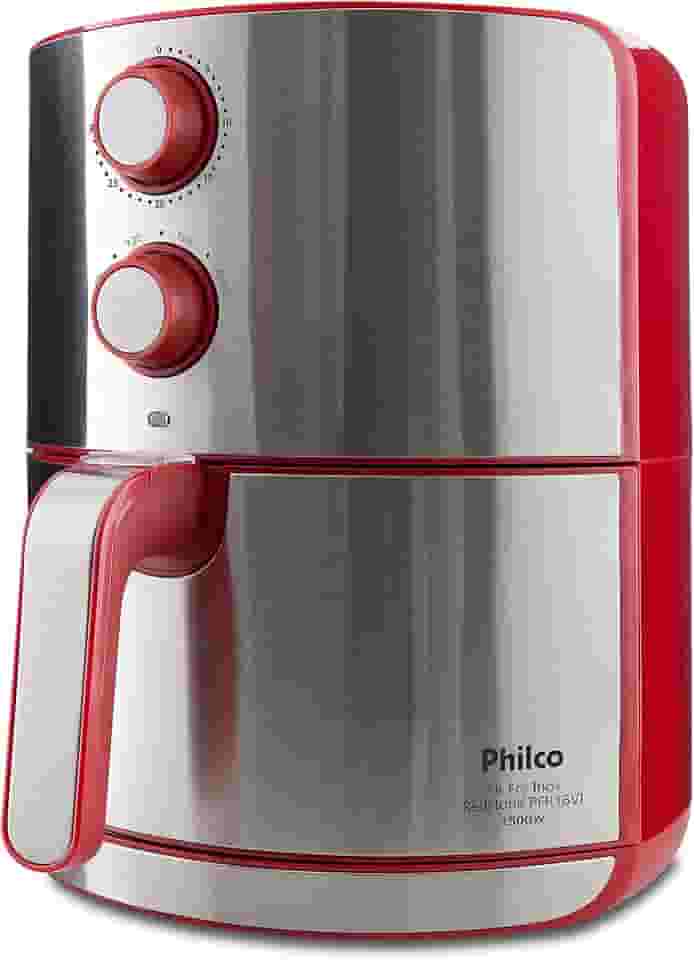 Fritadeira Air Fry Philco Inox Redstone PFR18VI 1500W 4,6L 127V