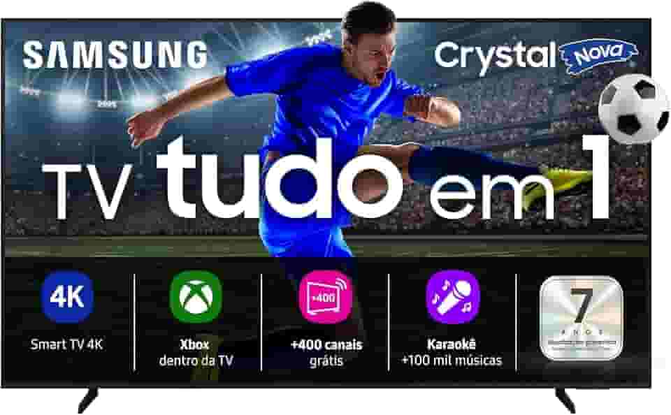 Samsung Smart TV 65" Crystal UHD 4K U8100F 2025