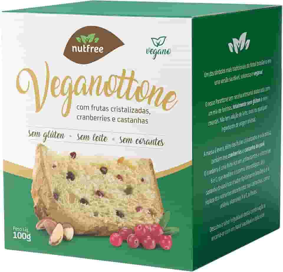 Mini panetone vegano frutas