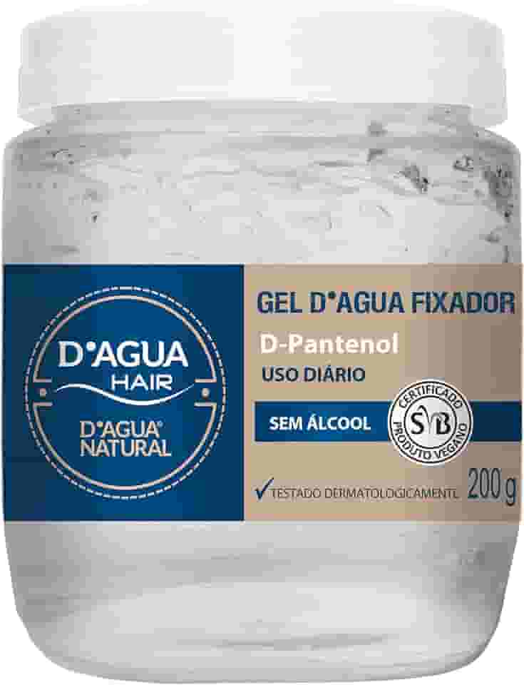 Gel Fixador, D'agua Natural