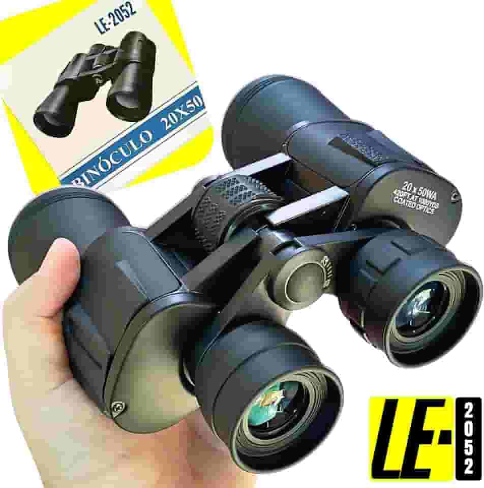 Binóculo Profissional Genérico 20x50 Portátil Super Potente com Lentes de Alta Definição Tático Ideal para Observação de Longas Distâncias Perfeito para Acampamentos e Trilhas