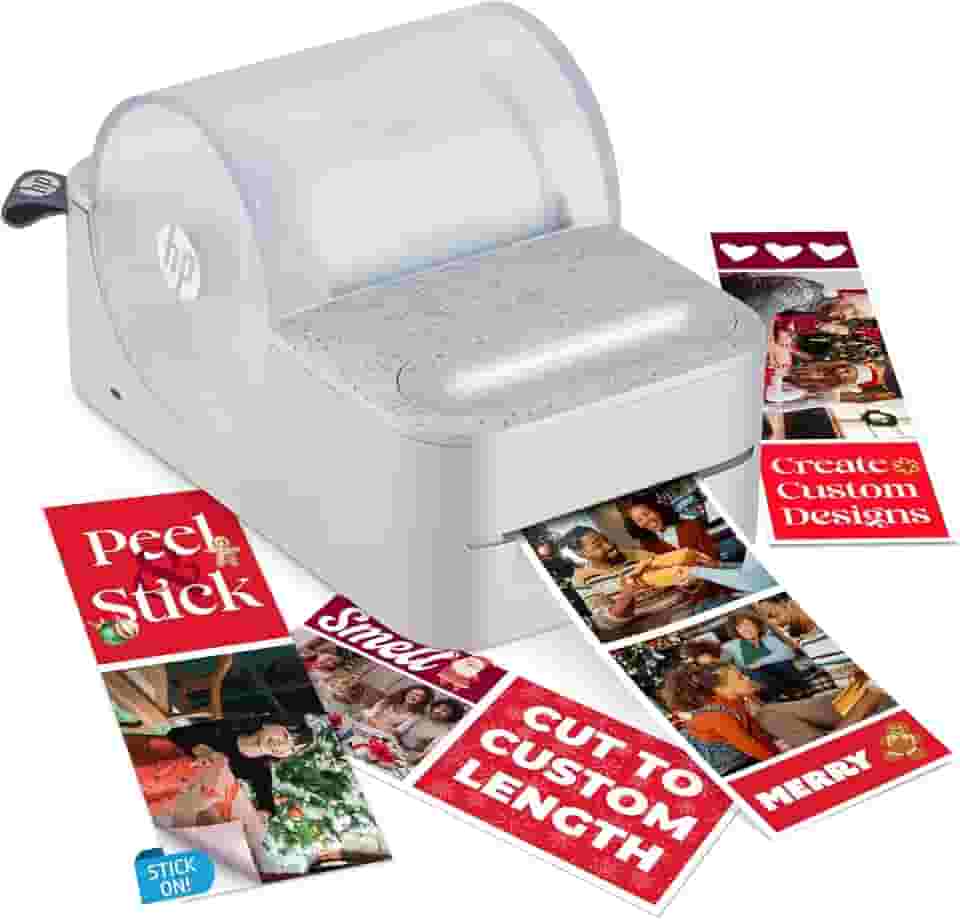 HP Sprocket Panorama Instant Color Label & Smartphone Photo Printer - Portátil - Personalize impressões 5 cm x 0,12 cm - 23 cm em fotos Zink Sticky-Back - Crie tiras de cabine de fotos e designs