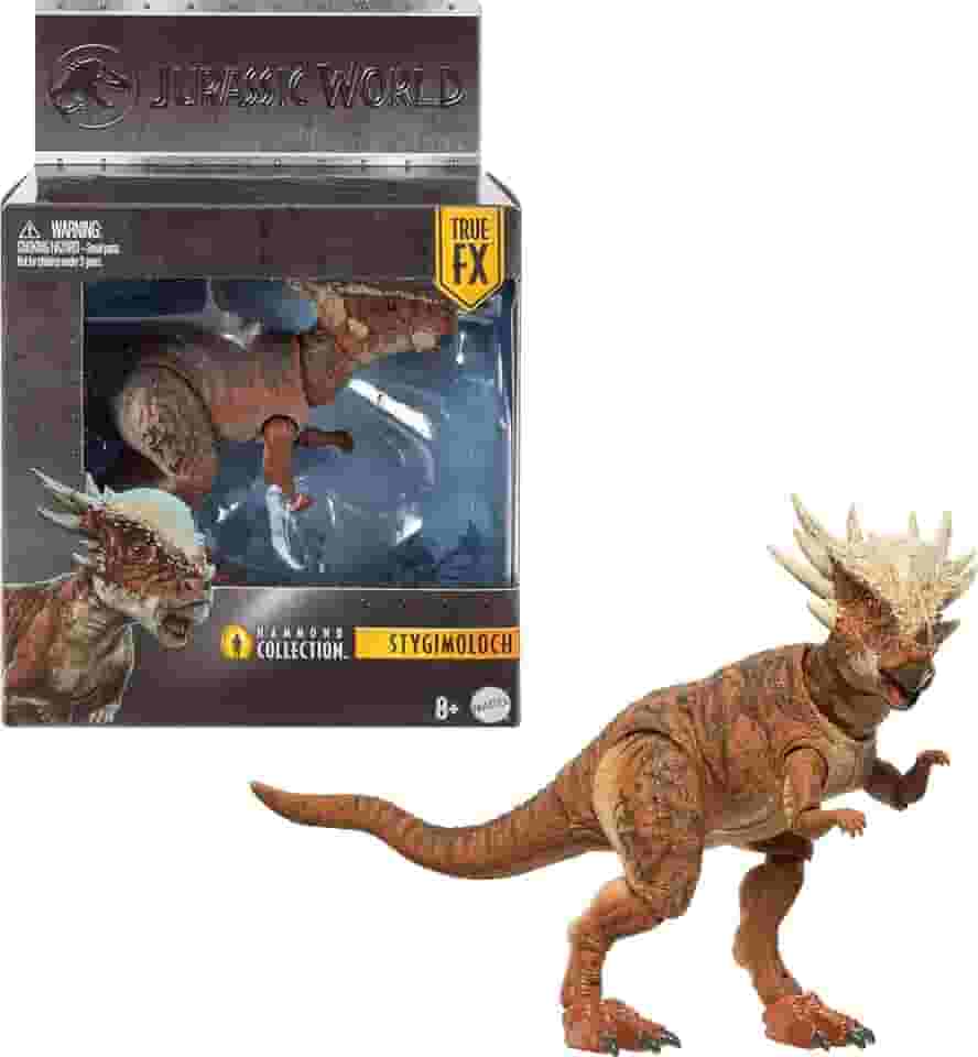 Jurassic World Dinossauro de Brinquedo Stygimoloch para crianças a partir de 8 anos