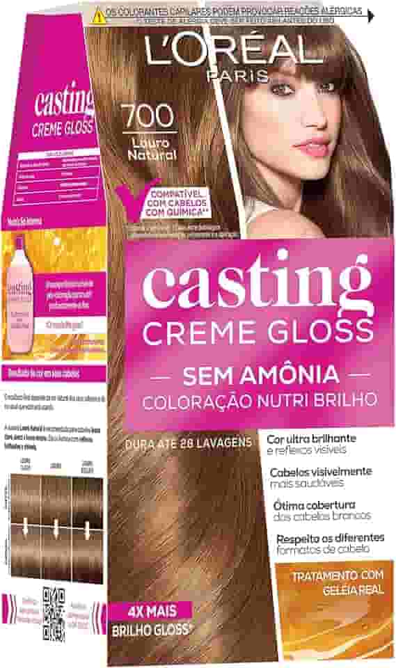 Tintura Semi Permanente Casting 7.0 Louro Natural, CASTING