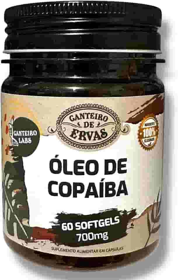 Óleo de copaíba 700mg 60 cápsulas