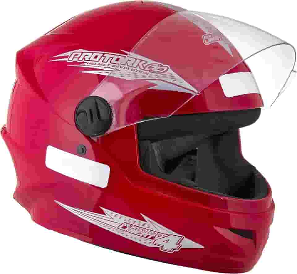 Pro Tork Capacete New Liberty Four 56 Vermelho