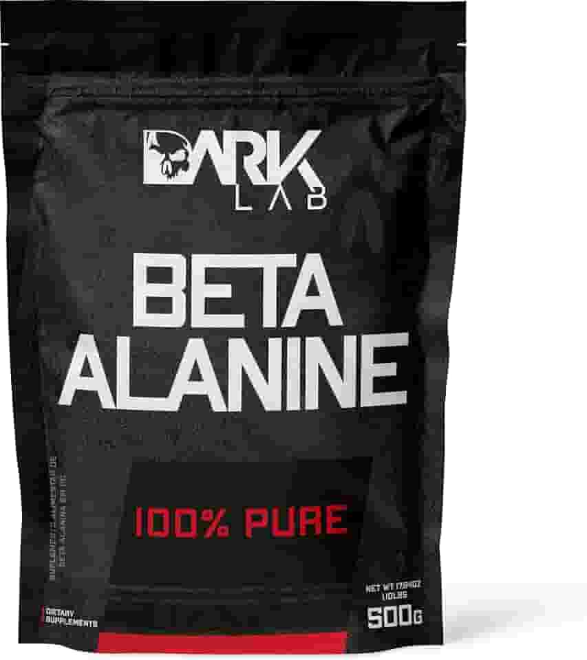 Beta Alanina Dark Lab, 100% Pura, 500g, Resistência Muscular Anti-Fadiga