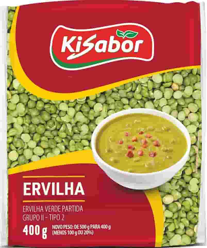 KiSabor, Ervilha Partida, 400 Gramas