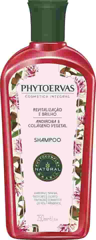 Phytoervas Shampoo Uso Diário 250 Ml Revitalização E Brilho Rosa