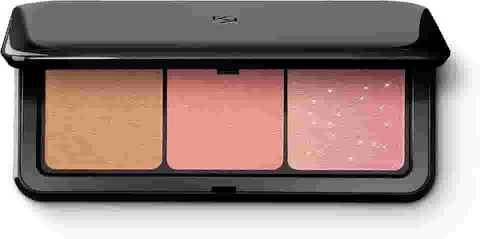 KIKO MILANO, Multi Finish Trio Blush & Bronzer Palette, Paleta Compacta 2 em 1, Cor