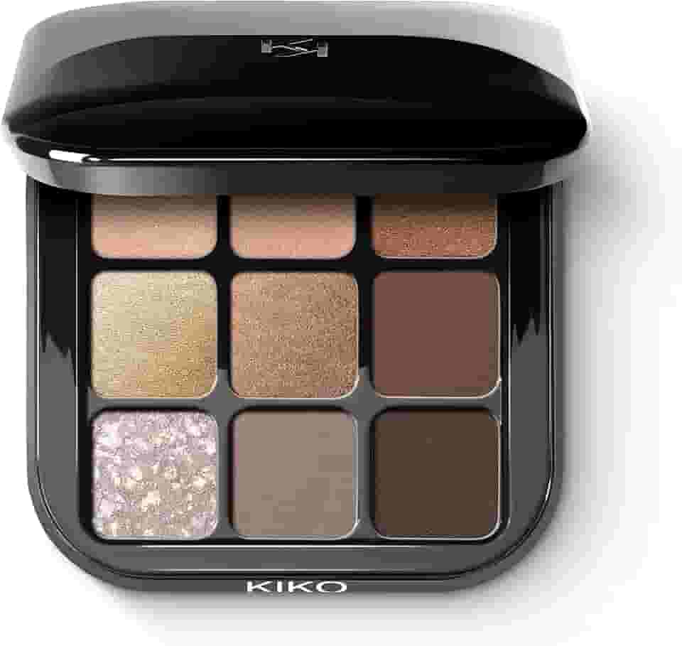 KIKO MILANO, New Glamour Multi Finish Eyeshadow Palette, Paleta de Sombras, Cor