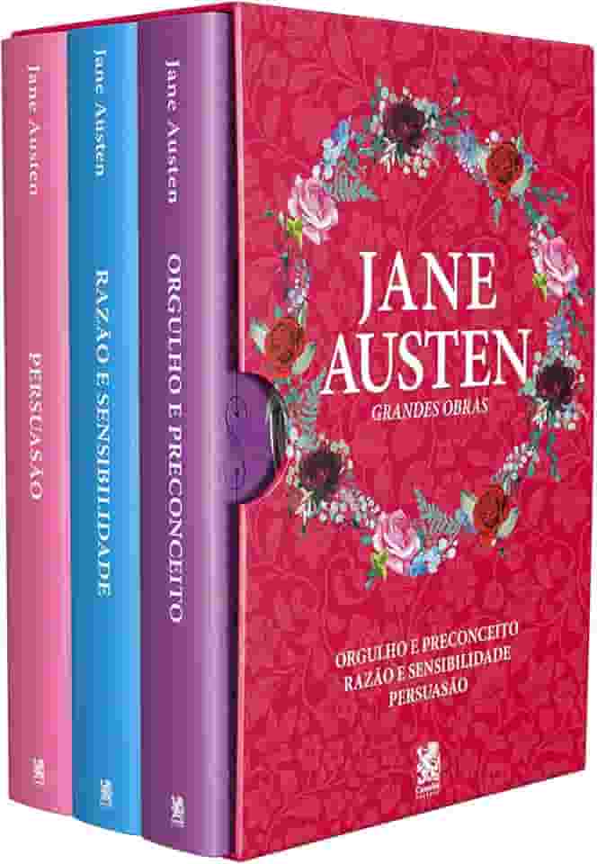 Grandes Obras de Jane Austen - Box com 3 Livros
