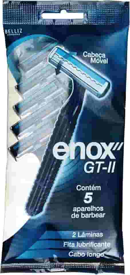 Enox Aparelho Descartável Gt2 Pacote C/ 5 Aparelhos