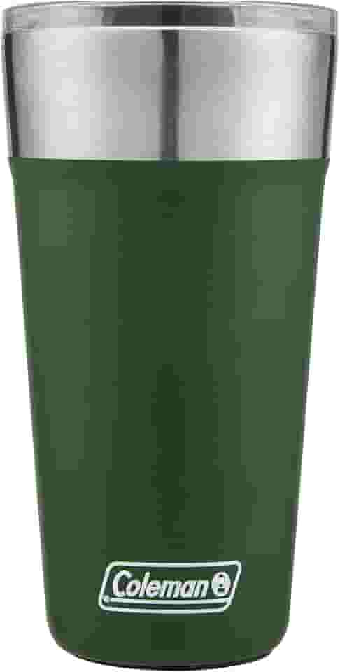 Copo térmico de aço inoxidável Coleman Brew, Heritage Green, 590 ml