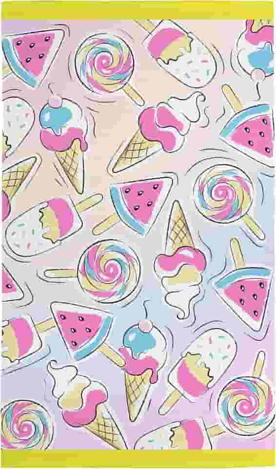 Toalha de Banho Infantil 100% Algodão Teka Candy