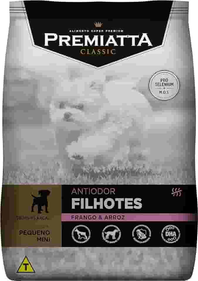 CLASSIC ANTI ODOR FILHOTE P + MINI SC 3 KG Qualita Foods para Todas Pequeno Filhotes - Sabor Frango
