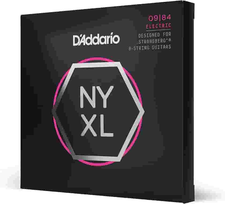 Encordoamento Para Guitarra 8 Cordas 09-84 (2 Bolinhas) D'Addario NYXL0984SB