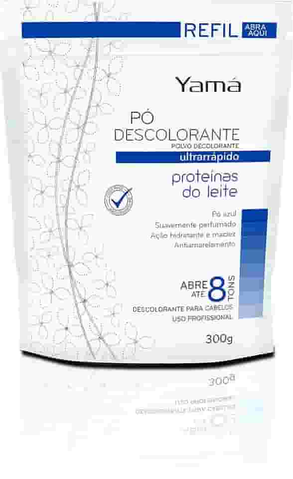 YAMA Pó Descolorante Proteinas Do Leite Refil Yama Branco