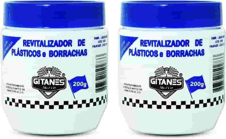 Kit 2 Revitalizador Hidratante Plásticos Borrachas Carros Motos Parachoque