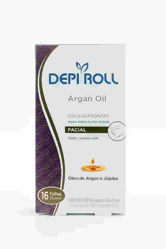 Depiroll Folhas Depilação Fac Pronta Argan Oil