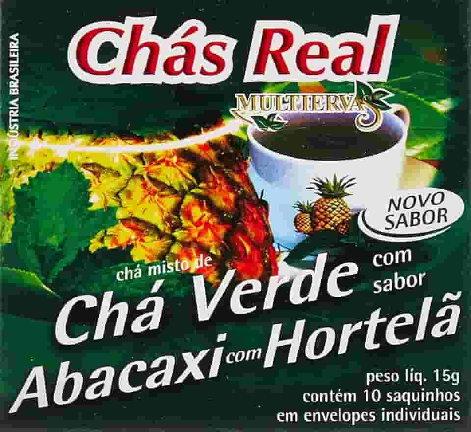 CHÁS REAL Real Mult.Cha Verde Abacaxi C/Hort 1 5 Gr