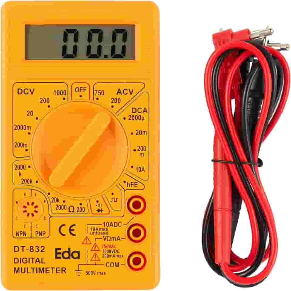 EDA Multímetro Digital Com Bip
