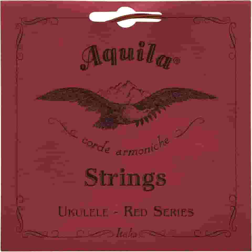 Aquila Cordas para Ukulele de concerto Red Series AQ-86 - G baixo - 1 conjunto de 4