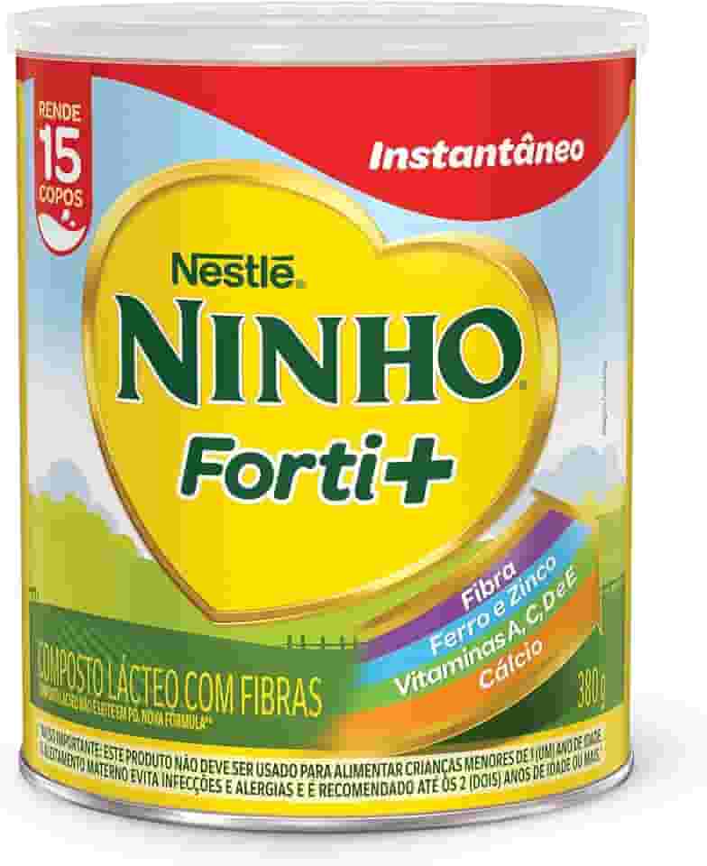Composto Lácteo NINHO Forti+ Lata 380g