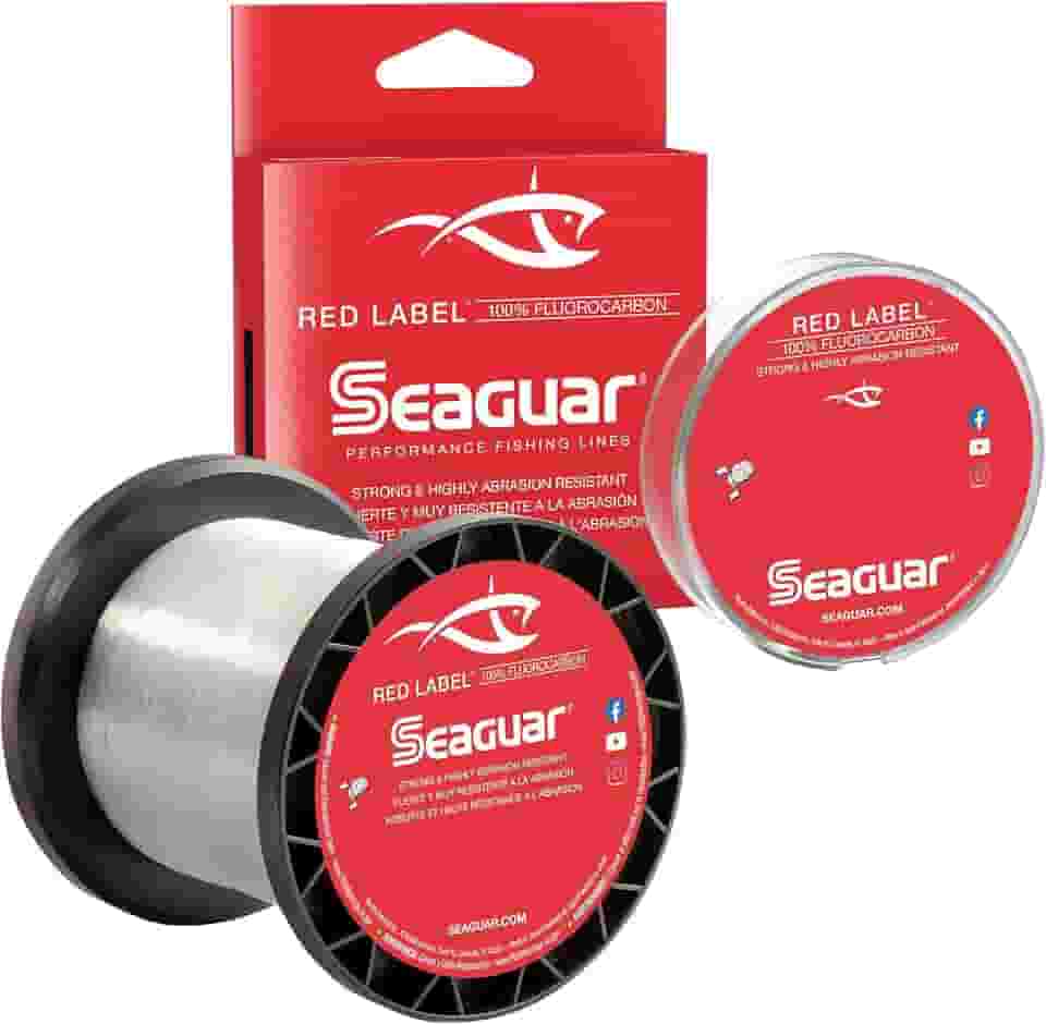 Seaguar Linha de pesca Red Label 100% Fluorocarbono, 200 metros