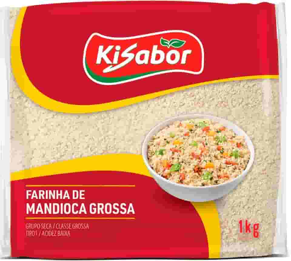 KiSabor Farinha De Mandioca Grossa Kisabor 1 Kilo