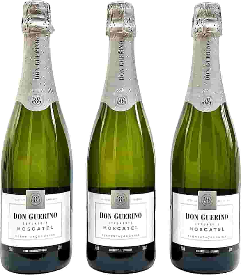 Espumante Don Guerino Brut Branco Moscatel | Kit Com 3 Garrafas | Oferta