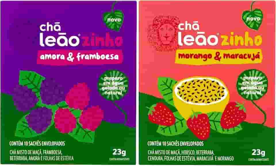 Combo Chá Leãozinho Água Gelada - 20 Sachês (2 Sabores)