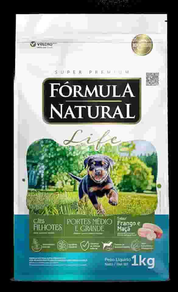 Adimax Ração Fórmula Natural Para Cães Filhotes De Médio E Grande Porte - 15Kg