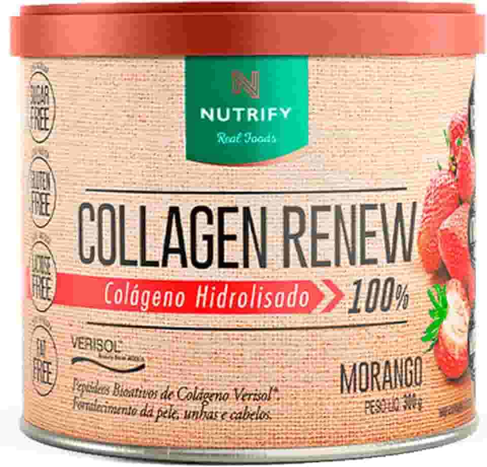 Nutrify - Colágeno Collagen Renew Verisol - 300g - Morango
