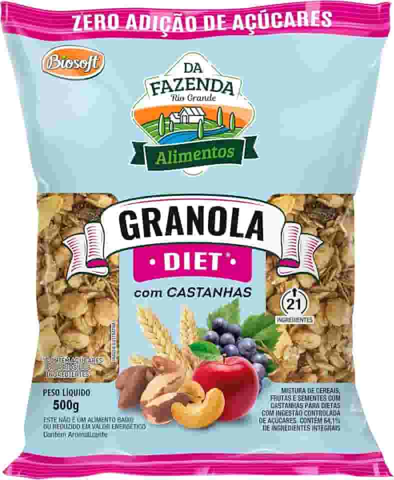BIOSOFT Granola Com Castanhas Diet 500G