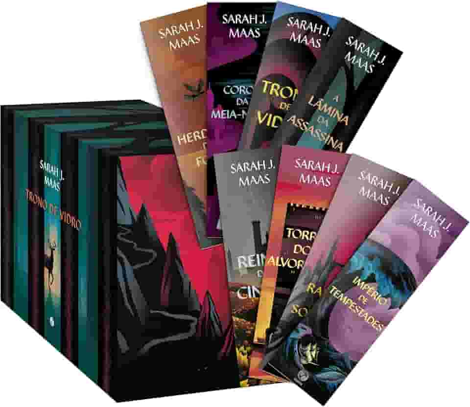 Box Trono de vidro - Novas capas