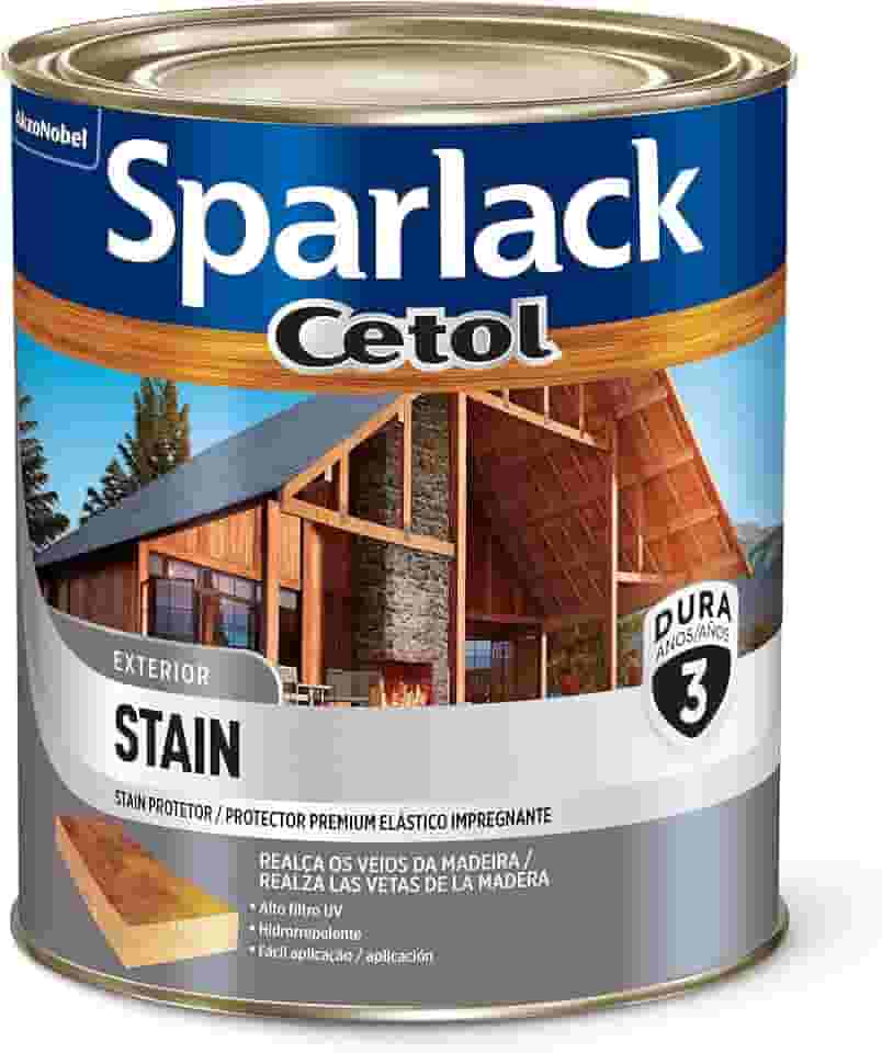 CETOL STAIN ACETINADO NATURAL 900ML - SPARLACK