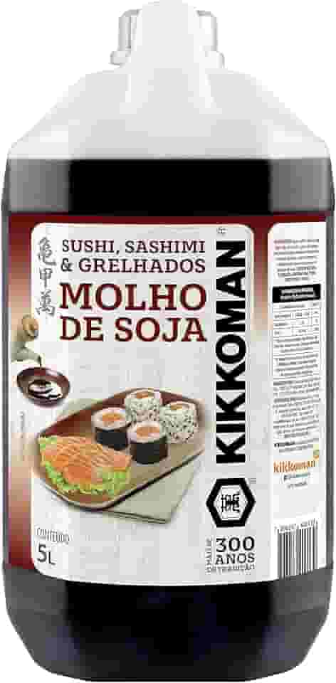Azuma Kirin Molho Sushi Sashimi Kikkoman 5 Litros Uni