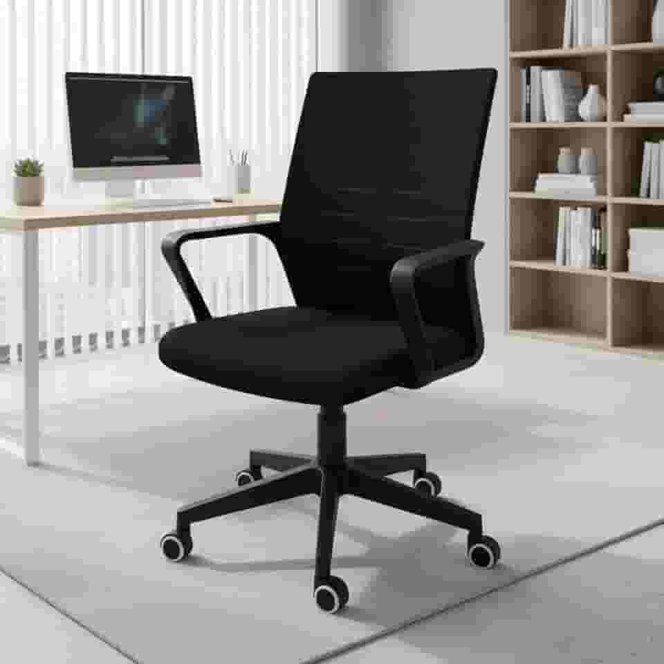Cadeira Escritório Secretaria Executiva Mesh Home Office Ergonômica