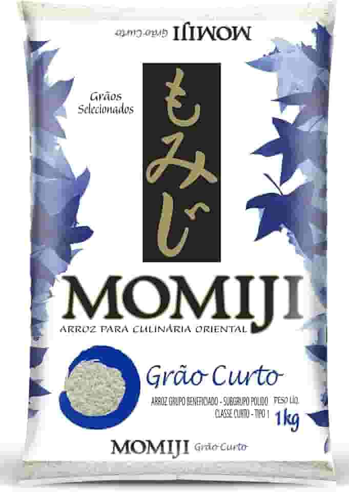 Momiji - Arroz Grão Curto T1 Momiji Azul 1Kg