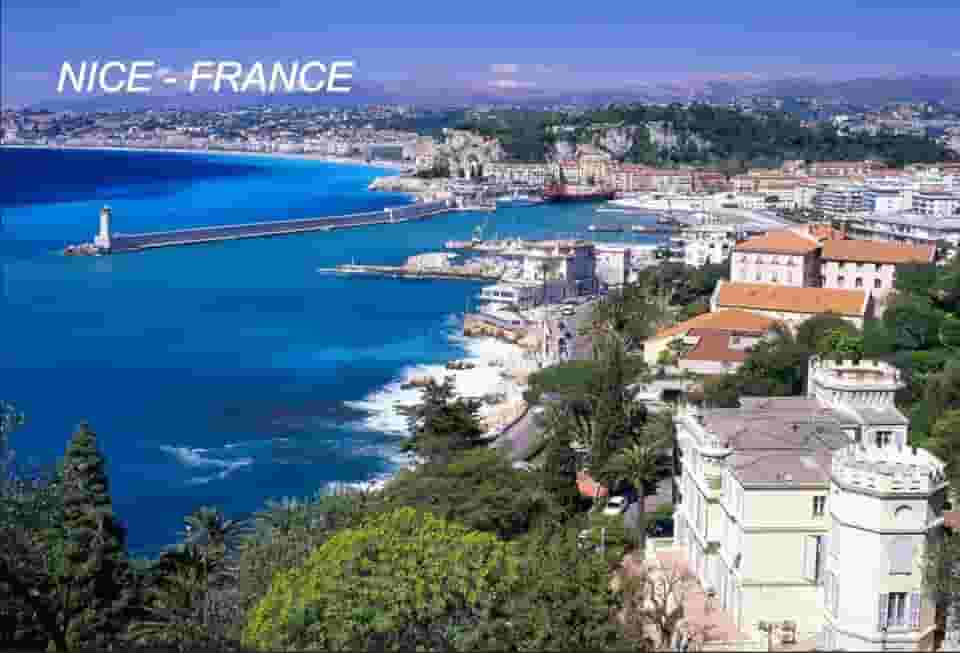 Ímãs de geladeira francesa da França (Cidade: Nice-B7)